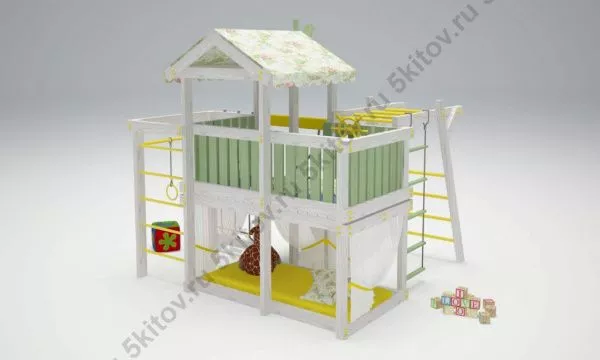 Кровать-игровой комплекс Савушка Baby 4 в Москве купить в интернет магазине - 5 Китов