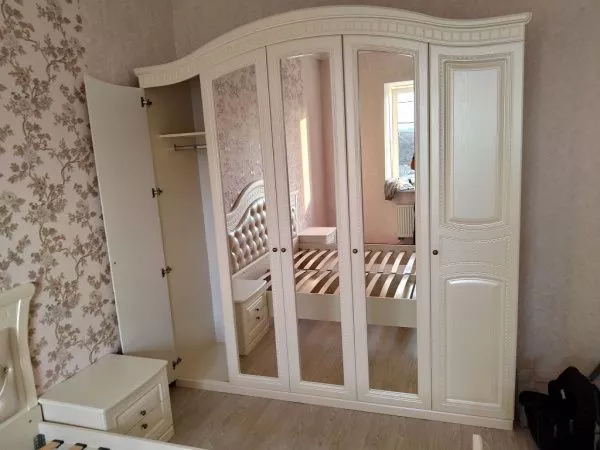 Шкаф 5-и дверный Венера, беж в Москве купить в интернет магазине - 5 Китов