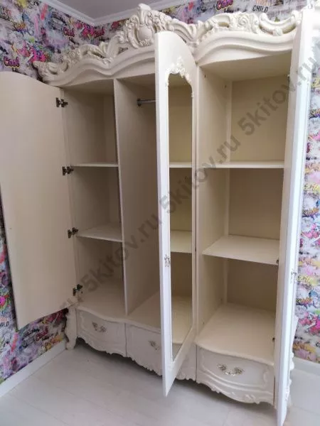 Спальня Элиза Люкс АРД, крем в Москве купить в интернет магазине - 5 Китов
