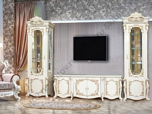 Гостиная Венеция АРД, крем в Москве купить в интернет магазине - 5 Китов