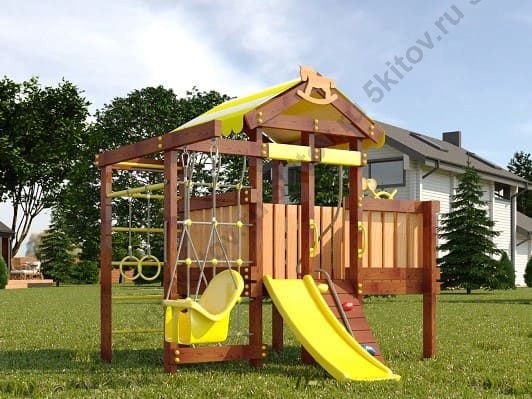 Детская игровая площадка Савушка Baby Play 6 в Москве купить в интернет магазине - 5 Китов