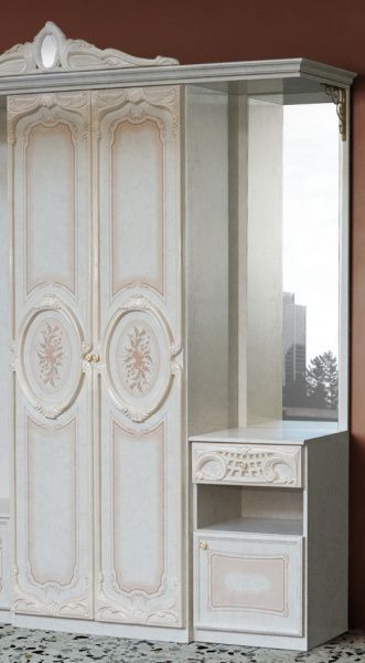 Прихожая Роза Диа,беж глянец в Москве купить в интернет магазине - 5 Китов