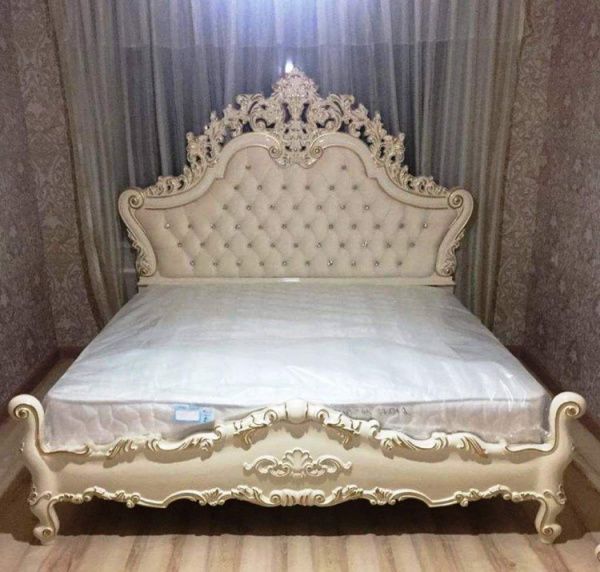 Кровать 1,6 Венеция Стайл (Style) АРД, крем в Москве купить в интернет магазине - 5 Китов