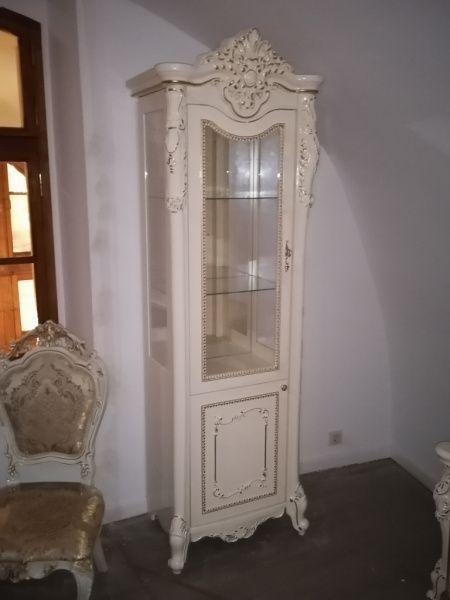 Комплект гостиной Джоконда АРД, крем (витрина однодверная 2шт., тумба тв) в Москве купить в интернет магазине - 5 Китов