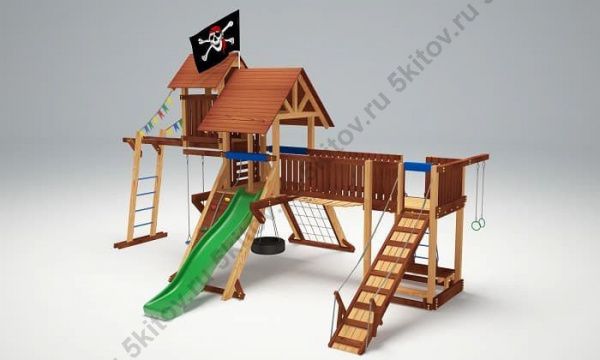 Детская площадка Савушка Lux (Люкс) 12 в Москве купить в интернет магазине - 5 Китов