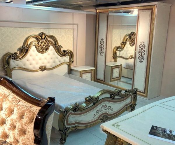 Спальня Анита, беж глянец в Москве купить в интернет магазине - 5 Китов