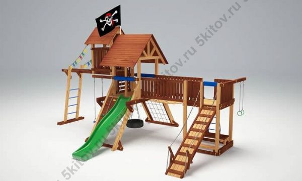 Детская площадка Савушка Lux (Люкс) 12 в Москве купить в интернет магазине - 5 Китов