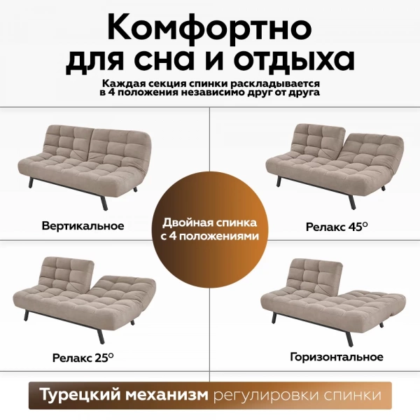 Диван прямой 1111 раскладной белый в Москве купить в интернет магазине - 5 Китов