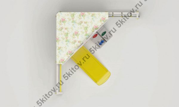 Игровой угловой комплекс-кровать Савушка Baby - 9 в Москве купить в интернет магазине - 5 Китов