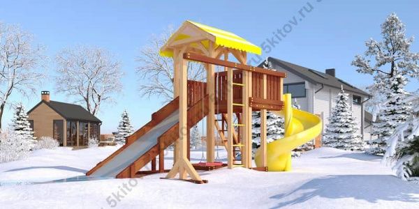 Детский городок Савушка 4 сезона 9 (зима\лето) в Москве купить в интернет магазине - 5 Китов