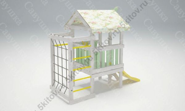 Кровать-игровой комплекс Савушка Baby 13 в Москве купить в интернет магазине - 5 Китов