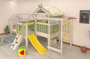 Игровой комплекс-кровать Савушка Baby - 7 в Москве купить в интернет магазине - 5 Китов