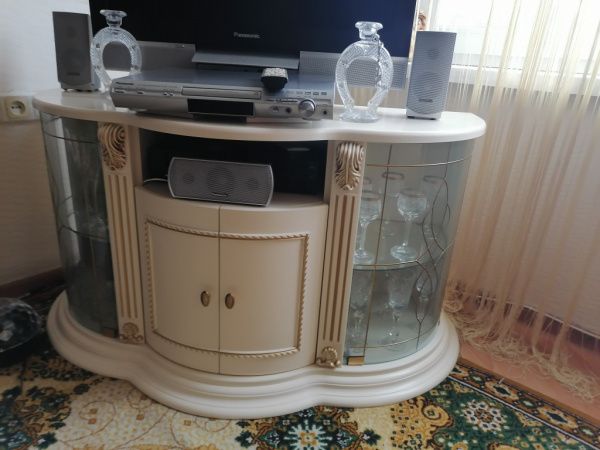 Тумба под ТВ СК Динара,беж в Москве купить в интернет магазине - 5 Китов