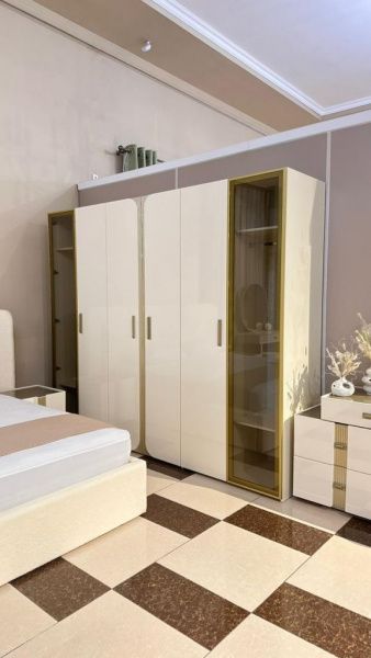 Спальня Бордо ваниль 6Д в Москве купить в интернет магазине - 5 Китов