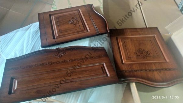 Комплект гостиной Аллегро (витрина левая/правая, тумба тв), орех в Москве купить в интернет магазине - 5 Китов