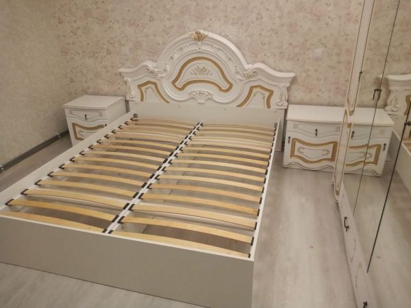 Спальня Рим 5П, белая в Москве купить в интернет магазине - 5 Китов