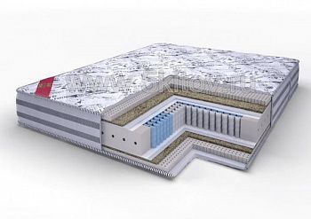 Матрас Лонакс Экселент Люкс 25 см, средней жесткости в Москве купить в интернет магазине - 5 Китов