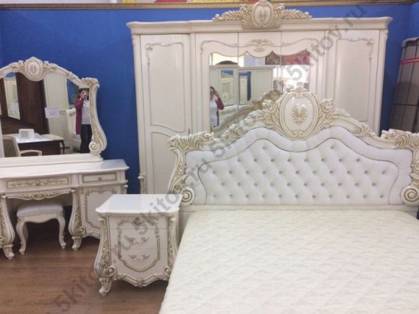 Спальня Монреаль АРД, крем в Москве купить в интернет магазине - 5 Китов