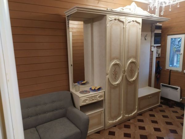Комплект прихожей Роза Диа беж (шкаф 2-х дв.+тумба с зеркалом+тумба с вешалкой) в Москве купить в интернет магазине - 5 Китов