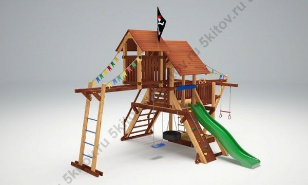 Детская площадка Савушка Lux (Люкс) 7 в Москве купить в интернет магазине - 5 Китов