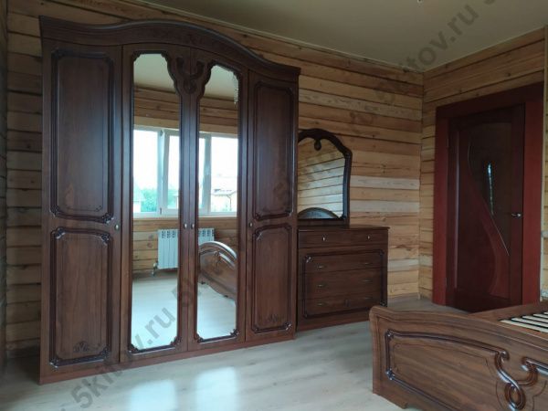 Спальня Валерия орех в Москве купить в интернет магазине - 5 Китов