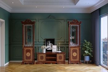 Гостиная Грация, орех глянец в Москве купить в интернет магазине - 5 Китов