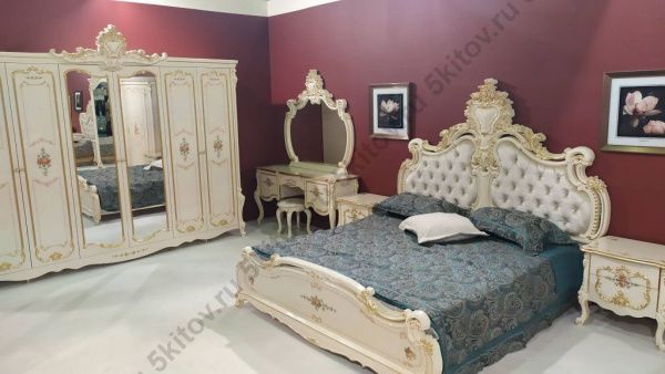 Спальня Валенсия, крем в Москве купить в интернет магазине - 5 Китов