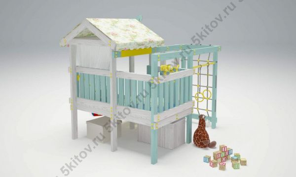 Кровать-игровой комплекс Савушка Baby 1 в Москве купить в интернет магазине - 5 Китов