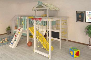Игровой комплекс-кровать Савушка Baby - 8 в Москве купить в интернет магазине - 5 Китов
