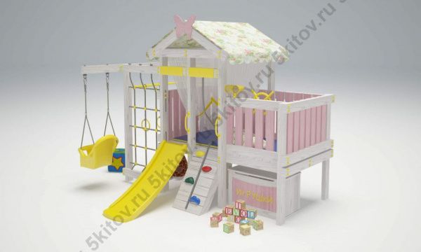 Кровать-игровой комплекс Савушка Baby 6 в Москве купить в интернет магазине - 5 Китов