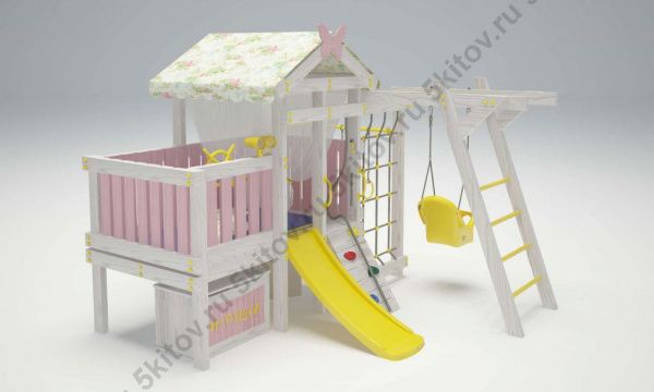 Игровой комплекс-кровать Савушка Baby - 2 в Москве купить в интернет магазине - 5 Китов