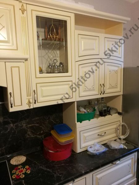 Угловая кухня Прага СК, беж в Москве купить в интернет магазине - 5 Китов
