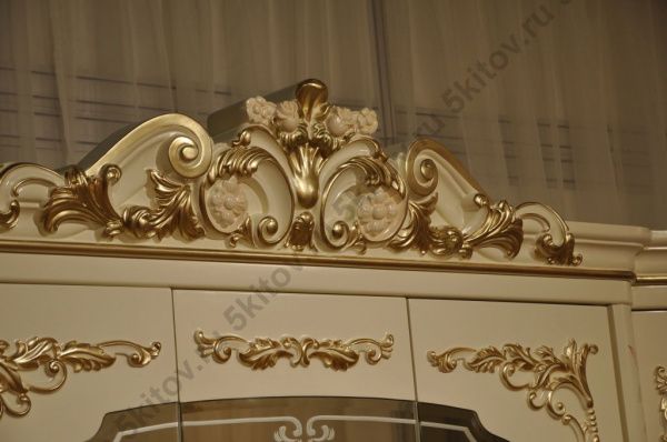 Комплект спальни София KRS (кровать 1,8м, 2 тумбы, комод высокий 5 ящиков) в Москве купить в интернет магазине - 5 Китов