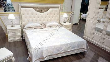 Кровать 1,4 Берта крем