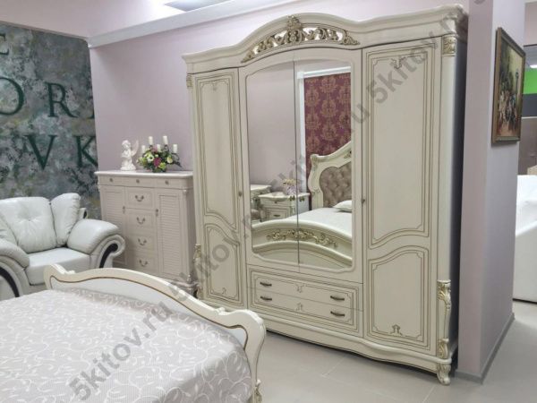 Спальня Касандра СК, беж в Москве купить в интернет магазине - 5 Китов