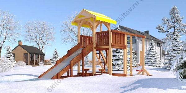 Детская площадка Савушка 4 сезона 5 (лето/зима) в Москве купить в интернет магазине - 5 Китов