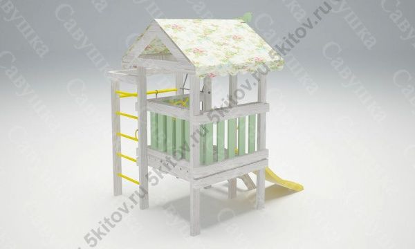 Кровать-игровой комплекс Савушка Baby 12 в Москве купить в интернет магазине - 5 Китов