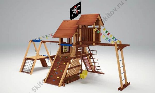 Детская площадка Савушка Lux (Люкс) 11 в Москве купить в интернет магазине - 5 Китов
