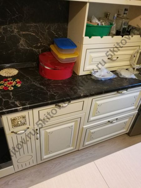 Угловая кухня Прага СК, беж в Москве купить в интернет магазине - 5 Китов