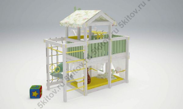Кровать-игровой комплекс Савушка Baby 4 в Москве купить в интернет магазине - 5 Китов