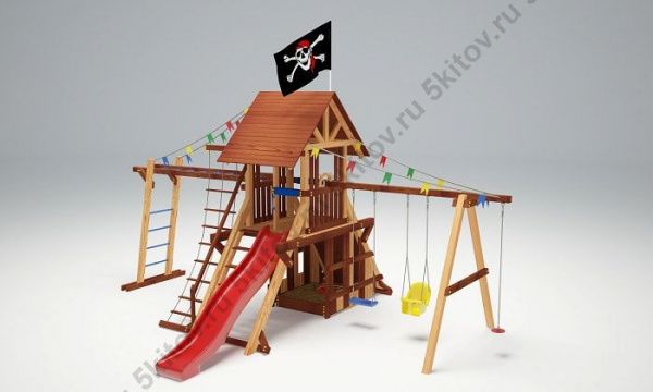 Детская площадка Савушка Lux (Люкс) 4 в Москве купить в интернет магазине - 5 Китов