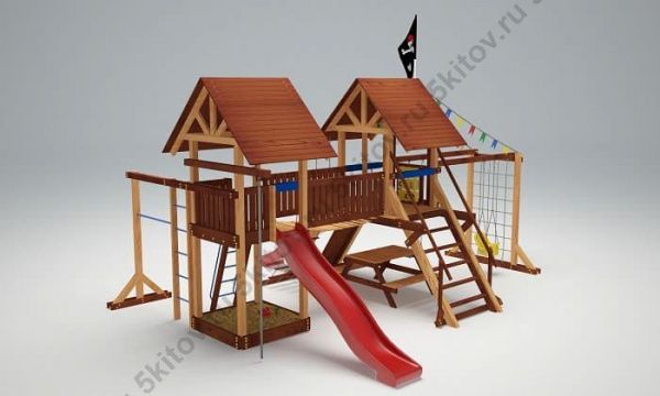 Детская площадка Савушка Lux (Люкс) 9 в Москве купить в интернет магазине - 5 Китов