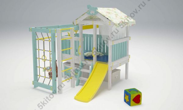 Кровать-игровой комплекс Савушка Baby 1 в Москве купить в интернет магазине - 5 Китов