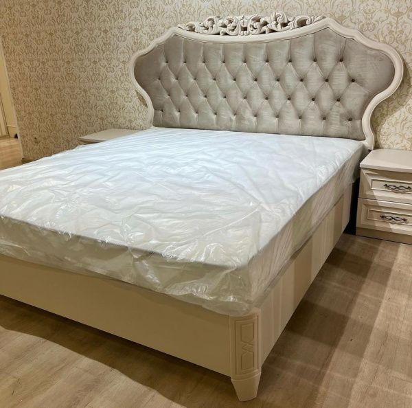 Кровать 1,8м. Адель АРД, беж в Москве купить в интернет магазине - 5 Китов