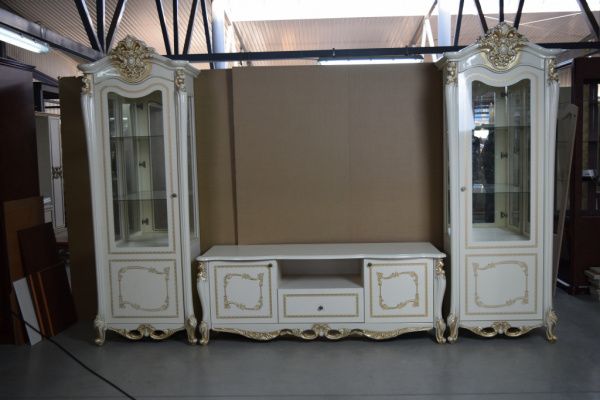 Гостиная Джоконда Диа, крем глянец в Москве купить в интернет магазине - 5 Китов