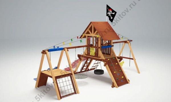 Детская площадка Савушка Lux (Люкс) 8 в Москве купить в интернет магазине - 5 Китов