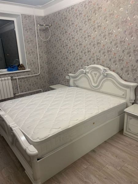Кровать 160х200 Грация белая с серебром в Москве купить в интернет магазине - 5 Китов
