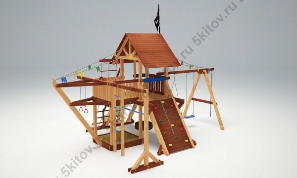 Детская площадка Савушка Lux (Люкс) 6 в Москве купить в интернет магазине - 5 Китов
