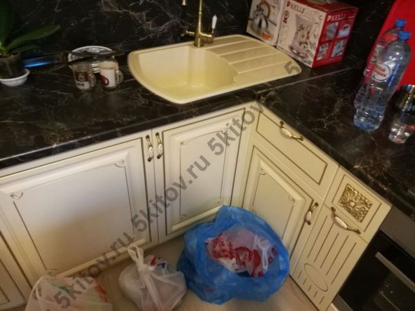 Кухня угловая Прага СК, беж в Москве купить в интернет магазине - 5 Китов