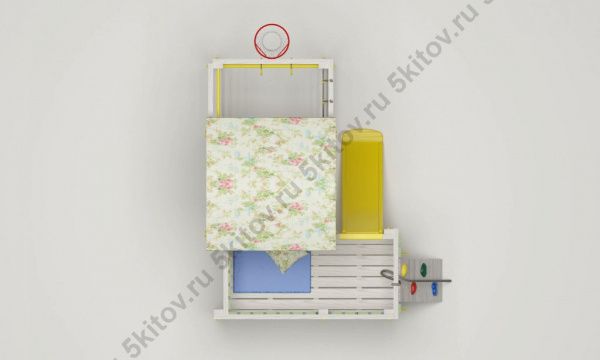 Кровать-игровой комплекс Савушка Baby 7 в Москве купить в интернет магазине - 5 Китов